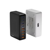 YAGUFE GaN 200W European Standard Multi-Port Charger Suitable for Computer Apple 16 Charger Samsung Charger CE Certification