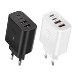 YAGUFE Cross-Border Hot Sale Pd40w European Standard Samsung Charger 2c2a Fast Charge for Apple 15 Samsung Mobile Phone CE Certification