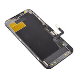 Conjunto de digitalizador de pantalla OLED dura premium YAGUFE con marco para iPhone 12/12 Pro (Generic Plus) 