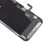 Conjunto de digitalizador de pantalla OLED dura premium YAGUFE con marco para iPhone 12/12 Pro (Generic Plus) 