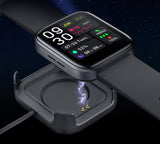 Reloj inteligente GTS4 IP68 resistente al agua para hombres y mujeres, reloj deportivo con monitor de ritmo cardíaco, podómetro, monitor de sueño, sistema compatible con Android y iPhone 