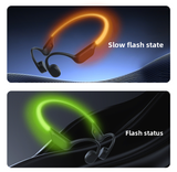 YAGUFE Cross-Border Private Model X500 LED Night Light Headphones with Bone Conduction, Built-in 32GB, Long Battery Life, Swimming Sports Headphones