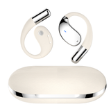 YAGUFE Open Ear Clip Wireless Earbuds Q39 Bluetooth 5.3, Sports Earphones Built-in Microp0hone with Earhooks & Ear Hook, Wireless Charging Case & Display, Waterproof Fitness Headphones for Running