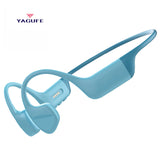 YAGUFE Bone Conduction Headphones x16 Liquid Rubber Coated Open Ear Bluetooth Headphones 32g Memory Long Battery Life Swimming Headphones