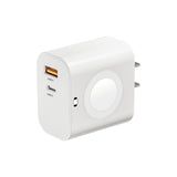 YAGUFE 23W European Standard Apple 16 Watch Three-in-One Wireless Charger Applicable Applewatchs10 Charging Head Apple 15 Fast Charge