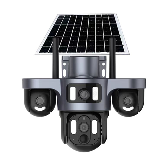 YAGUFE 4K LTE Cellular Security Camera 3-axis / 6 million pixels Wireless Outdoor, No WiFi, 4G LTE, Solar Powered, Color Night Vision, Local/Cloud Storage, Go PT Ultra+SP, Updated Version SD60-4GEuropean version