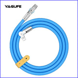 Newly zinc alloy 120W silicone fast  Interface Type-c to Lightning 1 charging cable Multiple 6a Fast Charging  Interface Type-c to Lightning