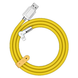 Nueva aleación de zinc 120W silicona rápida USB a Micro USB 1 cable de carga Múltiples 6a Cable de carga rápida Usb a Micro USB 