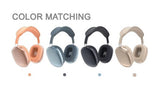 Auriculares Bluetooth sobre la oreja auriculares inalámbricos plegables auriculares estéreo HiFi con micrófono almohadillas suaves TF/FM para teléfono móvil 