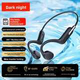 YAGUFE exclusive for Cross-Border Chinese and English Version X6 Swimming Headset Support MP3 with 32G Memory Real Bone Conduction Bluetooth Headset