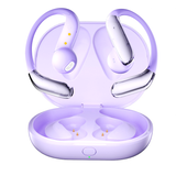 YAGUFE Open Ear Clip Wireless Earbuds Q102 Bluetooth 5.3, Sports Earphones Built-in Microphone with Earhooks & Ear Hook, Wireless Charging Case & Display, Waterproof Fitness Headphones for Running