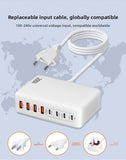 YAGUFE GaN 200W European Standard Multi-Port Charger Suitable for Computer Apple 16 Charger Samsung Charger CE Certification