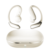 YAGUFE Open Ear Clip Wireless Earbuds Q102 Bluetooth 5.3, Sports Earphones Built-in Microphone with Earhooks & Ear Hook, Wireless Charging Case & Display, Waterproof Fitness Headphones for Running