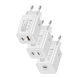 YAGUFE New Gan European Standard 45W Small Fast Charge for iPhone Samsung Charger 45W European Standard AC Charger