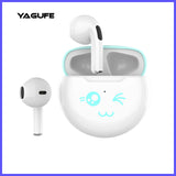 5H PlaytimeTouch Control YAGUFE Auriculares inalámbricos verdaderos con micrófono Auriculares internos con micrófono incorporado y graves profundos 