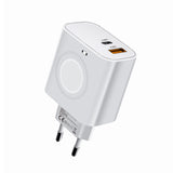 YAGUFE 23W European Standard Apple 16 Watch Three-in-One Wireless Charger Applicable Applewatchs10 Charging Head Apple 15 Fast Charge