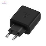 YAGUFE Cross-Border Hot Sale Pd40w European Standard Samsung Charger 2c2a Fast Charge for Apple 15 Samsung Mobile Phone CE Certification
