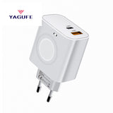 YAGUFE 23W European Standard Apple 16 Watch Three-in-One Wireless Charger Applicable Applewatchs10 Charging Head Apple 15 Fast Charge