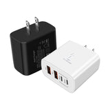 YAGUFE Cross-Border Hot Sale Pd40w European Standard Samsung Charger 2c2a Fast Charge for Apple 15 Samsung Mobile Phone CE Certification
