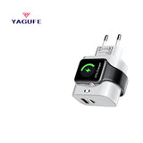 YAGUFE 23W European Standard Apple 16 Watch Three-in-One Wireless Charger Applicable Applewatchs10 Charging Head Apple 15 Fast Charge