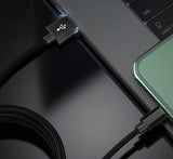 Data Line Data Cable 1 Meter Lightning Cable Type C Micro USB Fast Charging Cable Nylon Braided CNB1