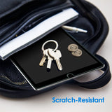 Protector de pantalla compatible con iPad (10,2 pulgadas, modelo 2021/2020/2019, generación 9/8/7), película de vidrio templado 