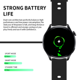 Reloj inteligente HW66 para hombres y mujeres, pantalla de seguimiento de actividad física, reloj inteligente, monitor de frecuencia cardíaca, podómetro, monitor de sueño, rastreador de actividad para iPhone Android 